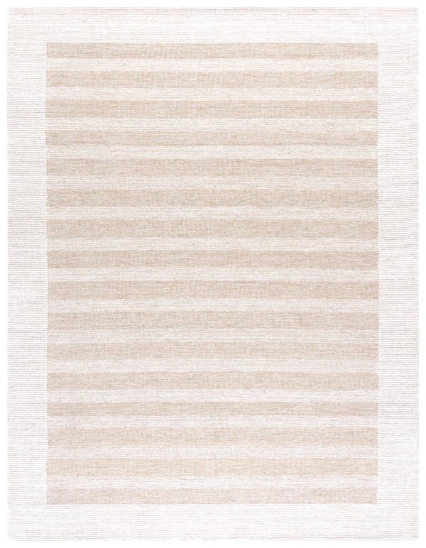 Safavieh Pine Hand Tufted Wool Runner Rug for Hallways with Ivory Tones and Cushioned Pile Beige 8'-0" x 10'-0" PNE304B-8