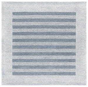 Safavieh Pine Modern Hand-tufted Area Rug In Elegant Tones For A Chic And Cozy Living Space Upgrade Blue ,Ivory Wool Pile Pne304m-4