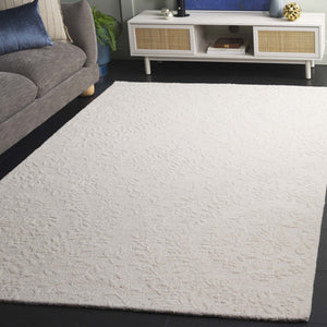 Safavieh Pine Hand-tufted Wool Runner Rug - Elegant Floral Design For Hallways And Home Décor Luxury Ivory Wool Pile Pne401a-5