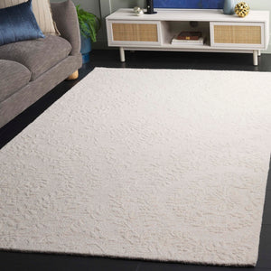 Safavieh Pine Floral Wool Pile Rug - Luxurious Hand-tufted Design For Timeless Elegance In Any Space Ivory Wool Pile Pne401a-4