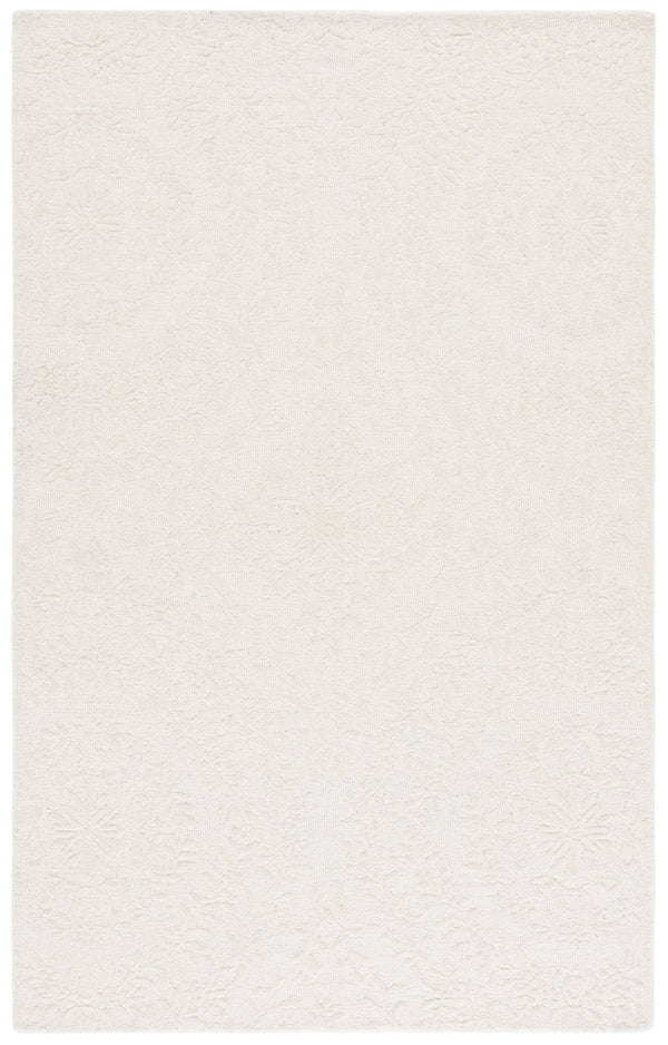 Safavieh Pine Hand-tufted Wool Runner Rug - Elegant Floral Design For Hallways And Home Décor Luxury Ivory Wool Pile Pne401a-5