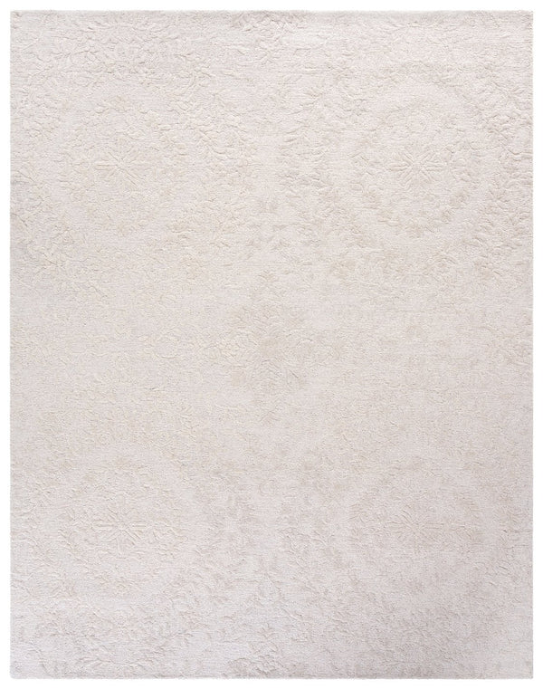 Safavieh Pine Hand-tufted Wool Runner Rug - Elegant Floral Design For Hallways And Home Décor Luxury Ivory Wool Pile Pne401a-8