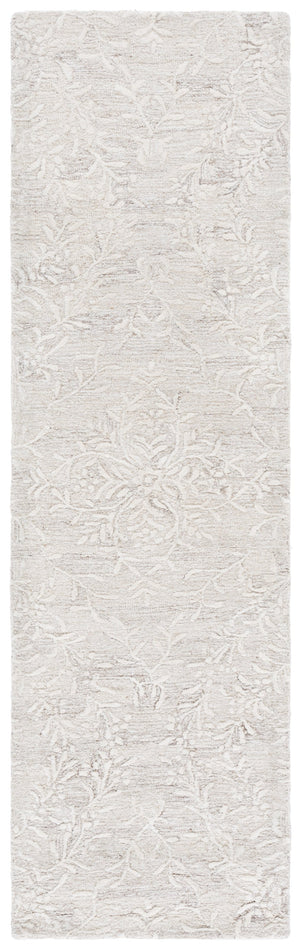 Safavieh Pine Hand-tufted Wool Runner Rug - Elegant Floral Design For Hallways And Home Décor Luxury Beige ,Ivory Wool Pile Pne401b-28