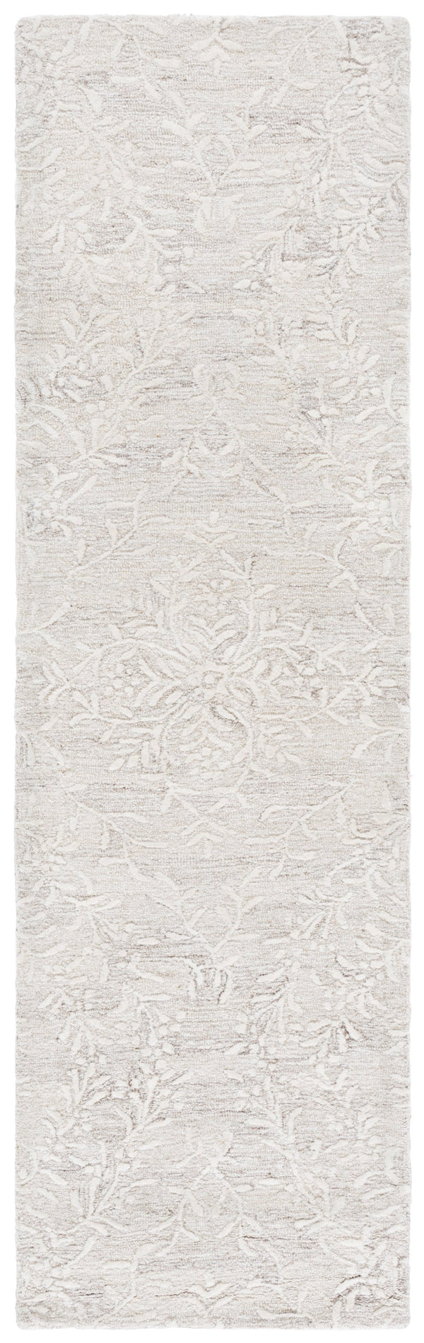 Safavieh Pine Hand-tufted Wool Runner Rug - Elegant Floral Design For Hallways And Home Décor Luxury Beige ,Ivory Wool Pile Pne401b-28