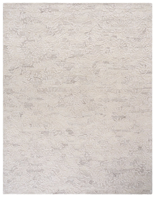 Safavieh Pine Hand-tufted Wool Runner Rug - Elegant Floral Design For Hallways And Home Décor Luxury Beige ,Ivory Wool Pile Pne401b-8