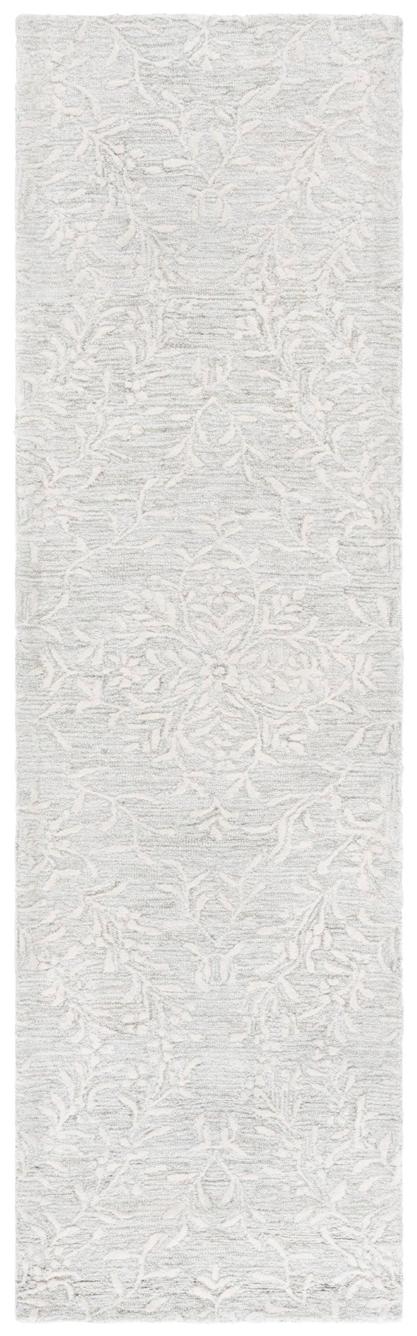 Safavieh Pine Floral Wool Pile Rug - Luxurious Hand-tufted Design For Timeless Elegance In Any Space Light Green ,Ivory Wool Pile Pne401w-6