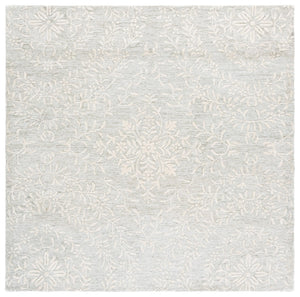 Safavieh Pine Floral Wool Pile Rug - Luxurious Hand-tufted Design For Timeless Elegance In Any Space Light Green ,Ivory Wool Pile Pne401w-6