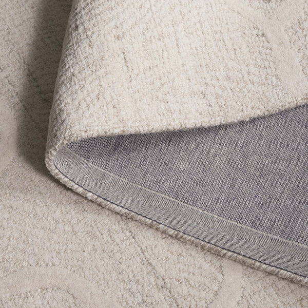 Safavieh Pine Hand-tufted Wool Runner Rug - Luxurious Modern Design For Hallways And Elegant Spaces Beige ,Ivory Wool Pile Pne402b-5