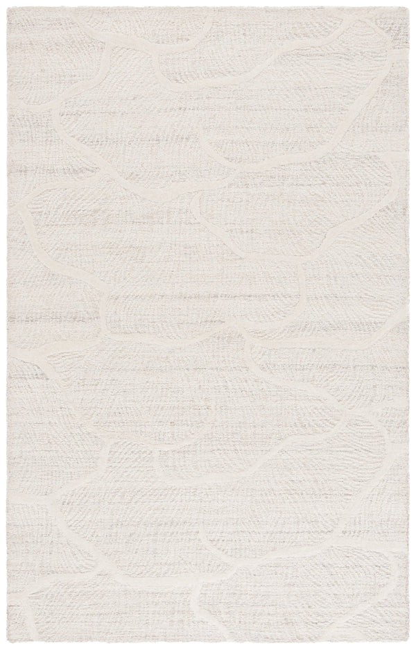 Safavieh Pine Hand-tufted Wool Runner Rug - Luxurious Modern Design For Hallways And Elegant Spaces Beige ,Ivory Wool Pile Pne402b-5