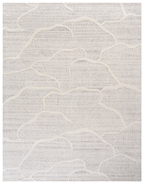 Safavieh Pine Hand-tufted Wool Runner Rug - Luxurious Modern Design For Hallways And Elegant Spaces Beige ,Ivory Wool Pile Pne402b-8