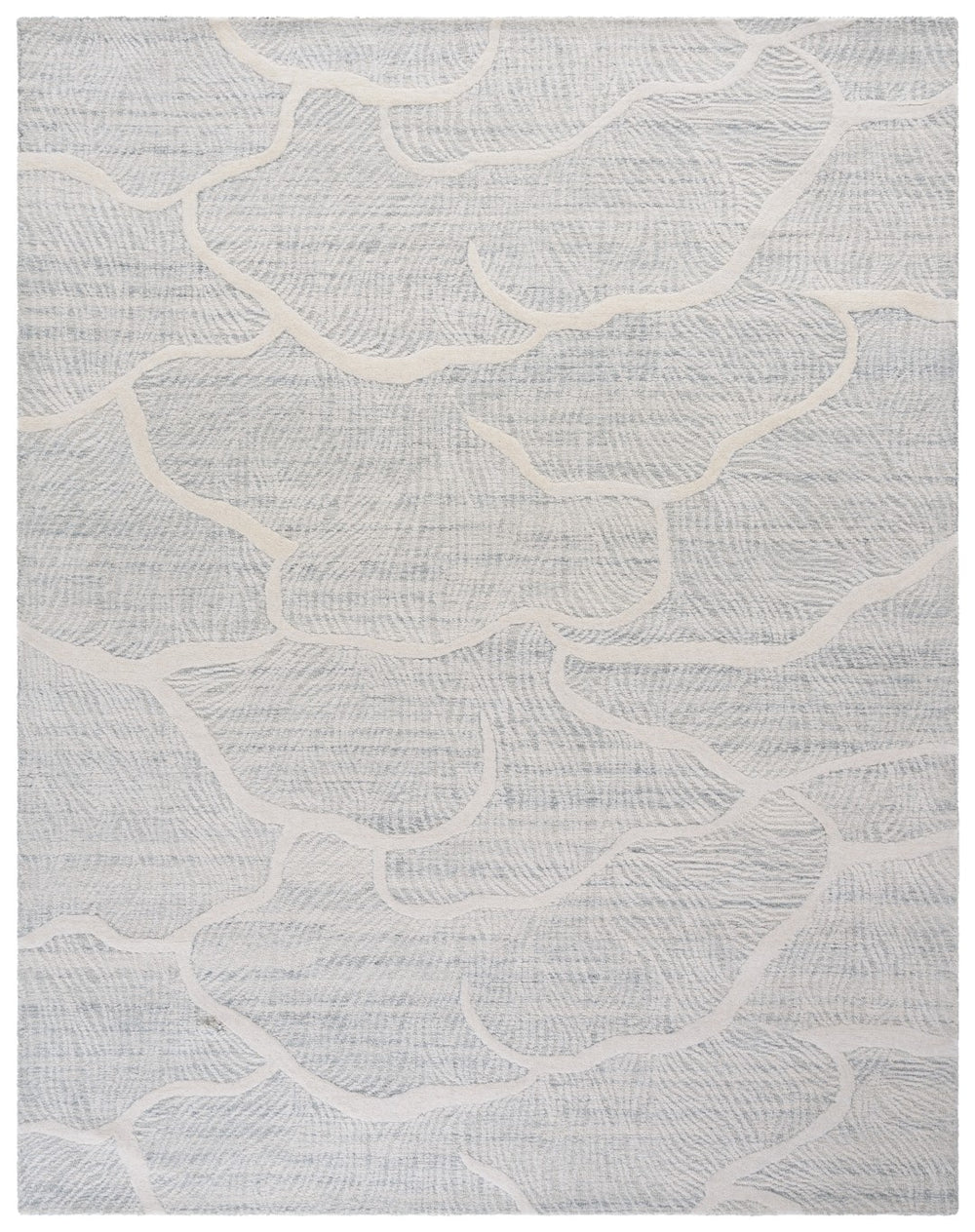 Safavieh Pine Elegant Hand-tufted Area Rug In Soft Colors For A Modern, Sophisticated Living Space Decor Grey ,Ivory Wool Pile Pne402f-6r