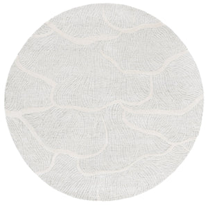 Safavieh Pine Hand-tufted Wool Runner Rug - Luxurious Modern Design For Hallways And Elegant Spaces Sage Green ,Ivory Wool Pile Pne402w-6r