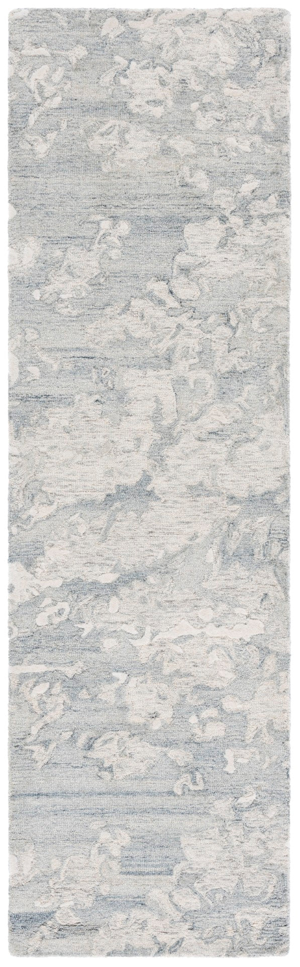 Safavieh Pine Hand-tufted Wool Area Rug - Modern Abstract Design For Stylish Living Spaces, 4x6 Feet Grey ,Ivory Wool Pile Pne403f-4