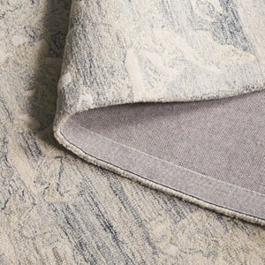 Safavieh Pine Modern Grey And Ivory Runner Rug - Hand-tufted Wool, Distressed Abstract Design For Elegance Grey ,Ivory Wool Pile Pne403f-5