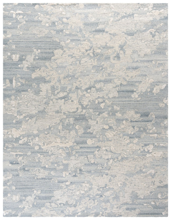 Safavieh Pine Hand-tufted Wool Area Rug - Modern Abstract Design For Stylish Living Spaces, 4x6 Feet Grey ,Ivory Wool Pile Pne403f-4