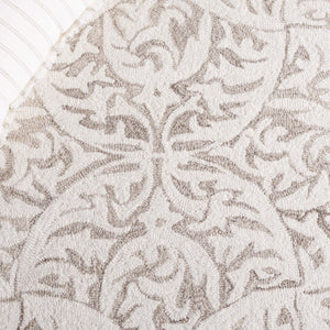 Safavieh Pine Hand-tufted Floral Runner Rug - Luxurious Wool Blend, Perfect For Hallways & Living Spaces Beige ,Ivory 85% Wool,15% Cotton Pne404b-5