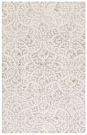 Safavieh Pine Hand-tufted Floral Runner Rug - Luxurious Wool Blend, Perfect For Hallways & Living Spaces Beige ,Ivory 85% Wool,15% Cotton Pne404b-5