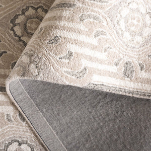 Safavieh Pine Elegant Floral Runner Rug – Luxurious Hand-tufted Design For Timeless Home Décor Appeal Beige ,Ivory 85% Wool,15% Cotton Pne405a-5