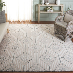 Safavieh Pine Elegant Floral Runner Rug – Luxurious Hand-tufted Design For Timeless Home Décor Appeal Beige ,Ivory 85% Wool,15% Cotton Pne405a-8