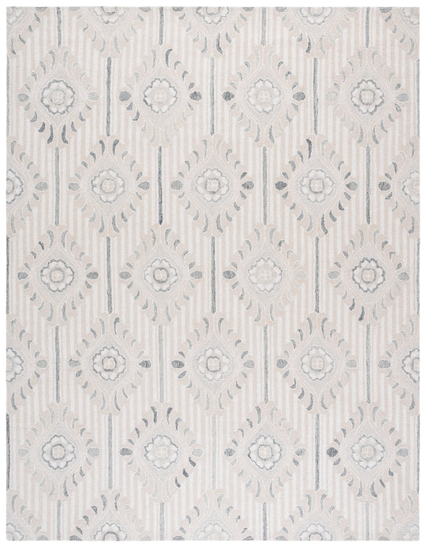 Safavieh Pine Elegant Floral Runner Rug – Luxurious Hand-tufted Design For Timeless Home Décor Appeal Beige ,Ivory 85% Wool,15% Cotton Pne405a-8