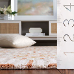 Safavieh Pine Elegant Floral Runner Rug – Luxurious Hand-tufted Design For Timeless Home Décor Appeal Beige ,Gold 85% Wool,15% Cotton Pne405d-5