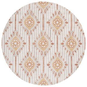 Safavieh Pine Elegant Floral Runner Rug – Luxurious Hand-tufted Design For Timeless Home Décor Appeal Beige ,Gold 85% Wool,15% Cotton Pne405d-6r