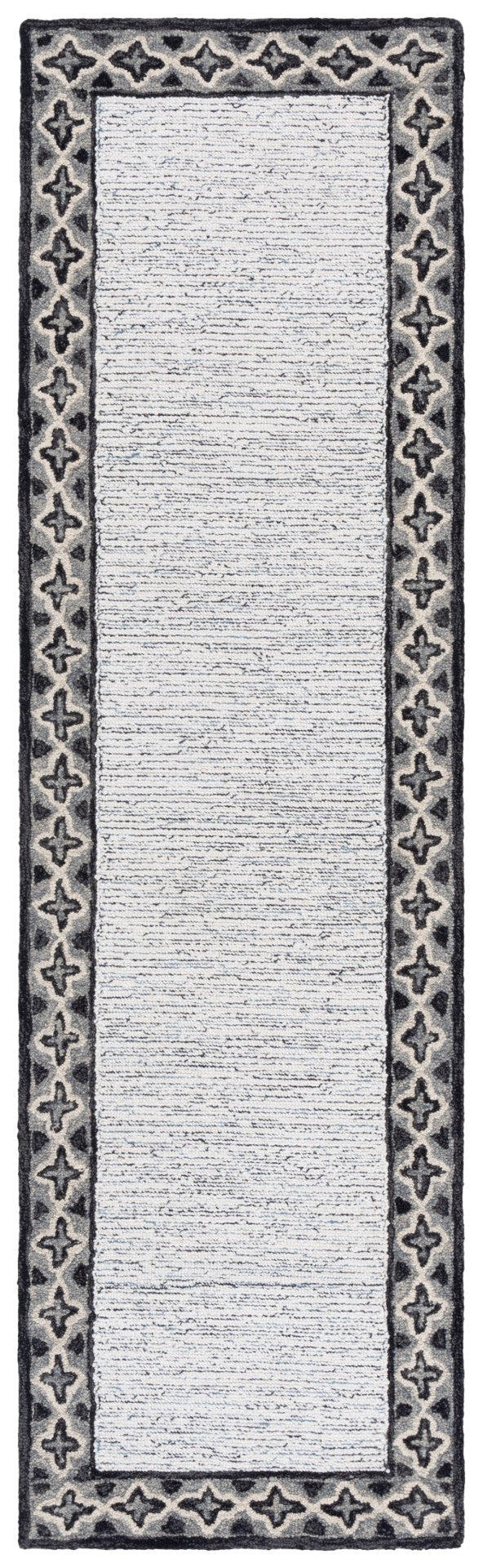 Safavieh Pine Modern Hand-tufted Area Rug - Luxurious Wool Accent For Trendy Home Decor And Style Charcoal ,Ivory Wool Pile Pne501h-6sq