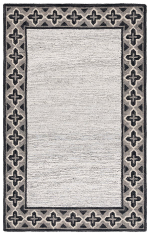 Safavieh Pine Hand-tufted Runner Rug - Luxurious Wool Design To Elevate Your Modern Home Decor Today! Charcoal ,Ivory Wool Pile Pne501h-5