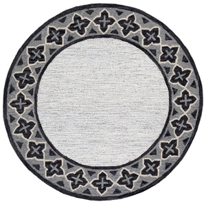 Safavieh Pine Hand-tufted Runner Rug - Luxurious Wool Design To Elevate Your Modern Home Decor Today! Charcoal ,Ivory Wool Pile Pne501h-6r