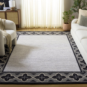 Safavieh Pine Hand-tufted Runner Rug - Luxurious Wool Design To Elevate Your Modern Home Decor Today! Charcoal ,Ivory Wool Pile Pne501h-8