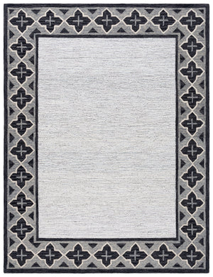 Safavieh Pine Hand-tufted Runner Rug - Luxurious Wool Design To Elevate Your Modern Home Decor Today! Charcoal ,Ivory Wool Pile Pne501h-8