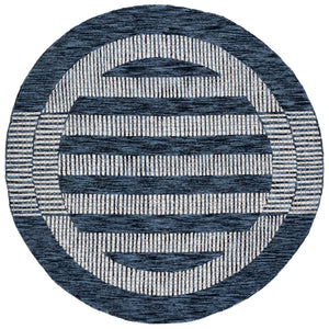 Safavieh Pine Hand-Tufted Wool Rug In Navy And Ivory - Modern Geometric Design, Plush Durable Luxury 8X10 8'-0" x 10'-0" PNE502N-8