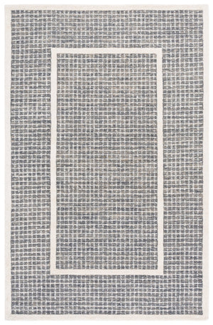 Safavieh Pine Area Rug - Hand-tufted Luxury Wool Runner For Modern Home Decor In Stylish Neutral Tones Grey ,Ivory Wool Pile Pne503f-5
