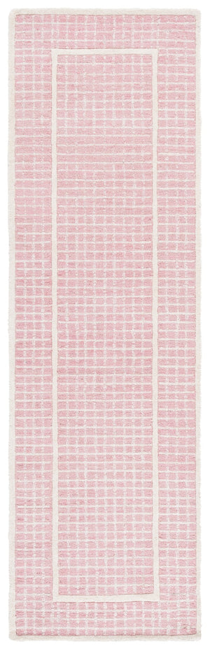 Safavieh Pine Elegant Hand-tufted Area Rug - Luxurious Wool Pile For Comfort, Style, And Everyday Use Pink ,Ivory Wool Pile Pne503u-4