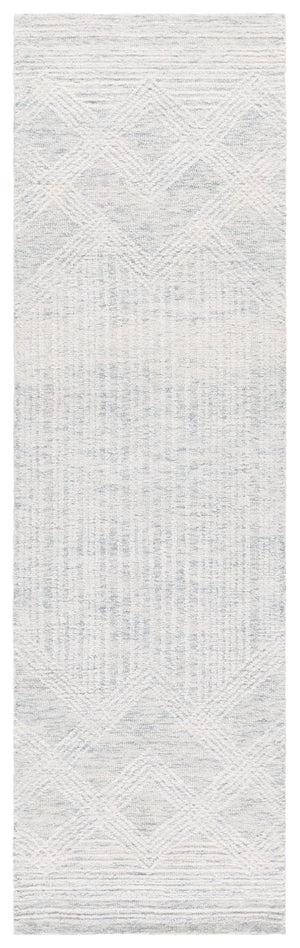Safavieh Pine Hand-tufted Area Rug In Elegant Grey And Ivory Design – Luxurious Runner For Any Space Light Grey ,Ivory Wool & Cotton Pne601f-28
