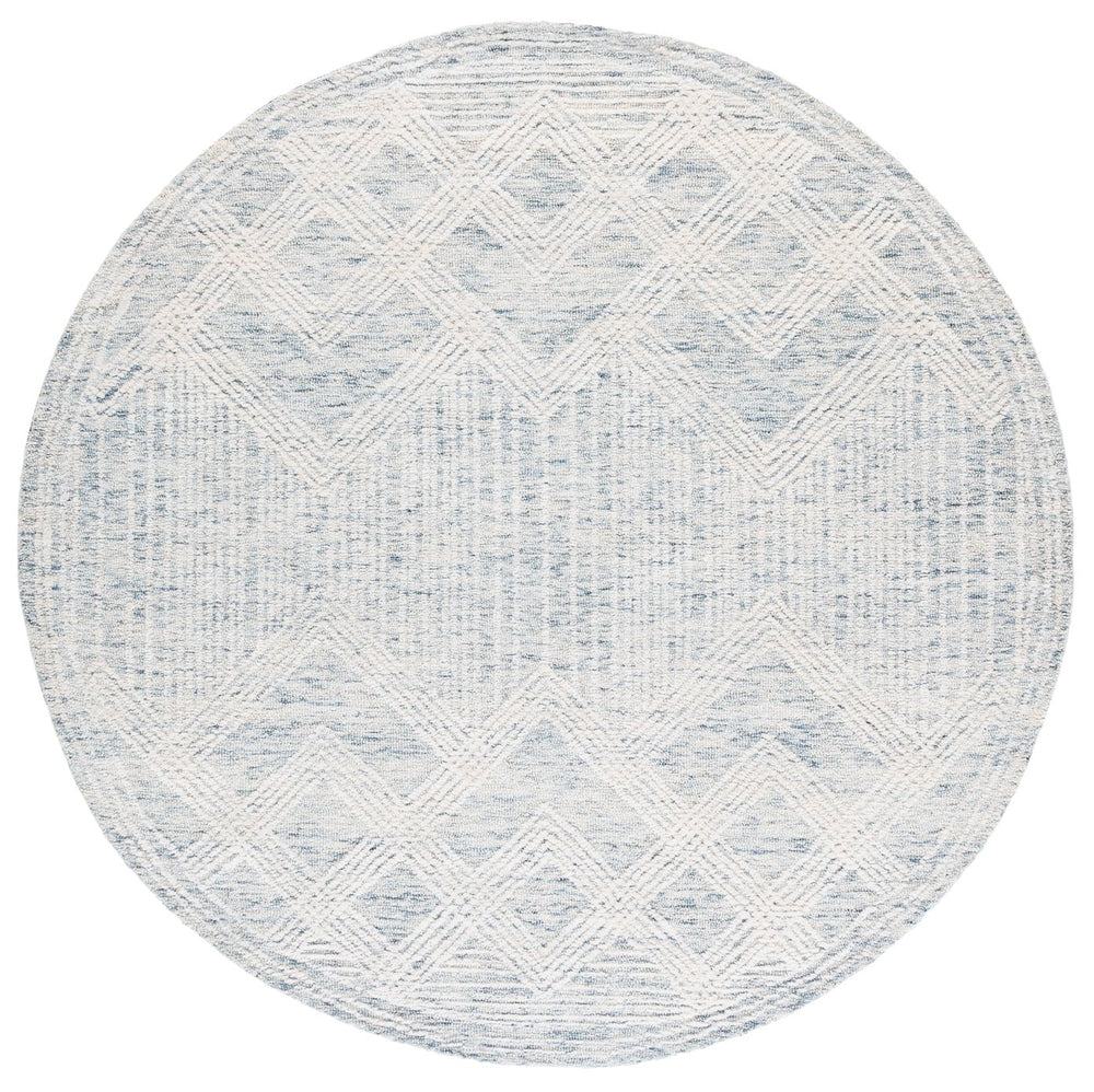 Safavieh Pine Hand-tufted Area Rug In Elegant Grey And Ivory Design – Luxurious Runner For Any Space Sage ,Ivory Wool & Cotton Pne601w-6sq