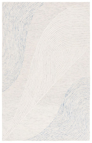 Safavieh Pine Handtufted Area Rug With Organic Leaf Pattern - Luxurious Comfort For Any Living Space Light Grey ,Ivory Wool & Cotton Pne602f-4