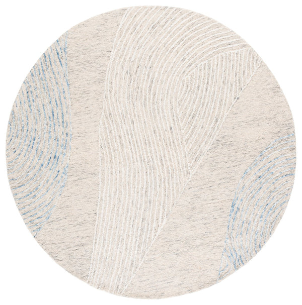 Safavieh Pine Handcrafted Wool And Cotton Runner Rug – Elegant Design For Modern Hallways And Living Spaces Light Grey ,Ivory Wool & Cotton Pne602f-6r