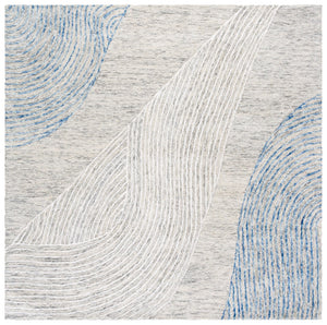 Safavieh Pine Handtufted Area Rug With Organic Leaf Pattern - Luxurious Comfort For Any Living Space Light Grey ,Ivory Wool & Cotton Pne602f-4