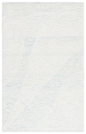 Safavieh Pine Handcrafted Wool And Cotton Runner Rug – Elegant Design For Modern Hallways And Living Spaces Turquoise ,Ivory Wool & Cotton Pne602j-5