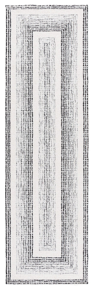 Safavieh Pine Handtufted Wool And Cotton Area Rug - Luxurious Modern Design For Any Living Space Elegance Black ,Ivory Wool & Cotton Pne604z-3