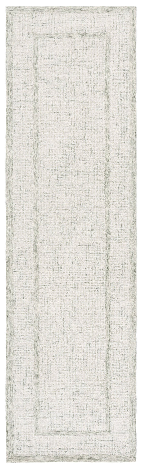 Safavieh Pine Elegant Hand-tufted Runner Rug - Luxurious Modern Design For Hallways And Entryways Sage ,Ivory 80% Wool,10% Cotton,10% Latex Pne703w-28