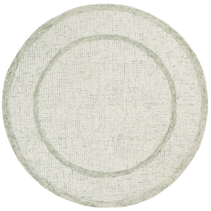 Safavieh Pine Elegant Hand-tufted Runner Rug - Luxurious Modern Design For Hallways And Entryways Sage ,Ivory 80% Wool,10% Cotton,10% Latex Pne703w-6r