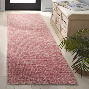 Safavieh Pine Luxurious Hand-tufted Area Rug In Elegant Shades For Modern Hallways And Narrow Spaces Red 80% Wool,10% Cotton,10% Latex Pne704q-28