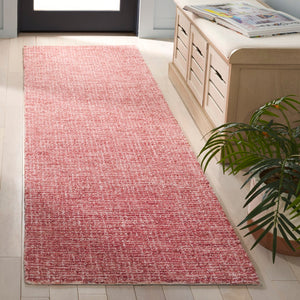 Safavieh Pine Hand-tufted Area Rug - Elegant Modern Design With Luxurious Wool Blend For Timeless Decor Red 80% Wool,10% Cotton,10% Latex Pne704q-4