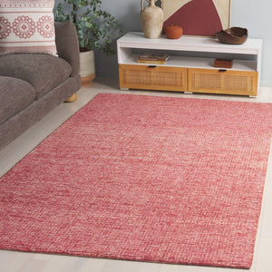 Safavieh Pine Hand-tufted Area Rug - Elegant Modern Design With Luxurious Wool Blend For Timeless Decor Red 80% Wool,10% Cotton,10% Latex Pne704q-4
