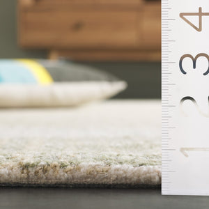 Safavieh Pine Hand-tufted Area Rug - Modern Elegance For Living Spaces With Luxurious Comfort And Style Green ,Ivory 80% Wool,10% Cotton,10% Latex Pne705y-6r