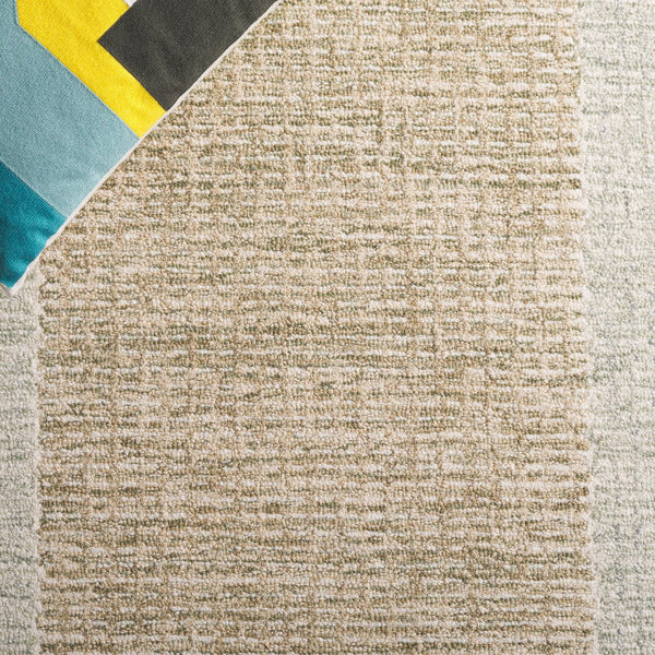 Safavieh Pine Hand-tufted Runner Rug - Elegant Modern Design In Chic Color Palette For Contemporary Homes Green ,Ivory 80% Wool,10% Cotton,10% Latex Pne705y-5
