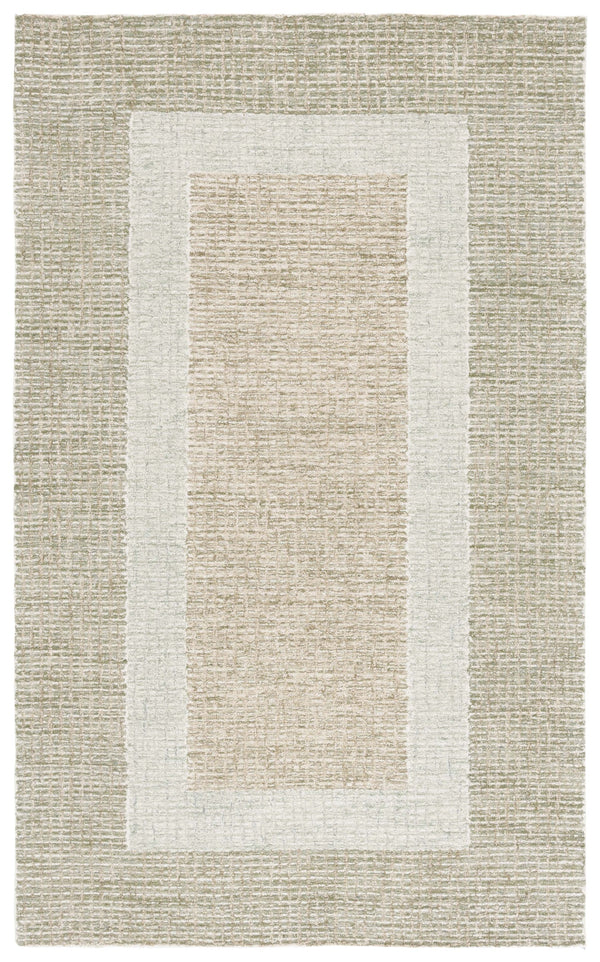 Safavieh Pine Hand-tufted Runner Rug - Elegant Modern Design In Chic Color Palette For Contemporary Homes Green ,Ivory 80% Wool,10% Cotton,10% Latex Pne705y-5
