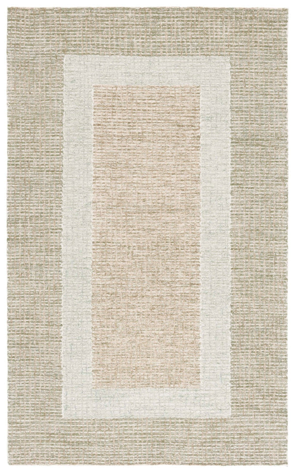 Safavieh Pine Hand-tufted Area Rug - Modern Elegance For Living Spaces With Luxurious Comfort And Style Green ,Ivory 80% Wool,10% Cotton,10% Latex Pne705y-6r